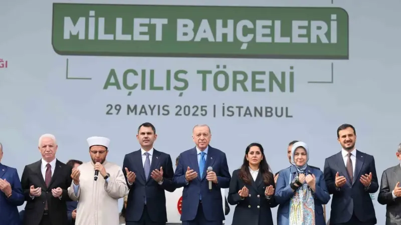 Kağıthane Millet Bahçesi ve Tabiat Parkı hizmete açıldı Kağıthane Millet Bahçesi ve Tabiat Parkı hizmete açıldı