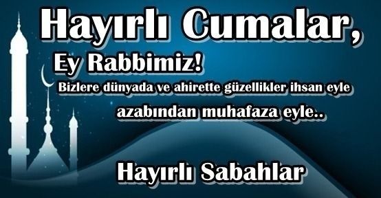 En güzel Cuma günü mesajları