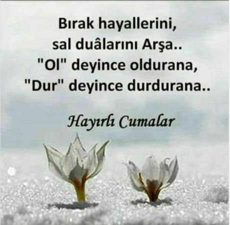 En güzel Cuma günü mesajları