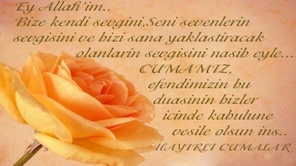 En güzel Cuma günü mesajları