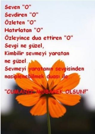 En güzel Cuma günü mesajları