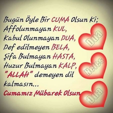 En güzel Cuma günü mesajları