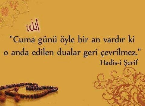 En güzel Cuma günü mesajları