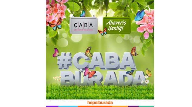 ÇABA ve Hepsiburada’dan Türkiye’de bir ilk onine kermes