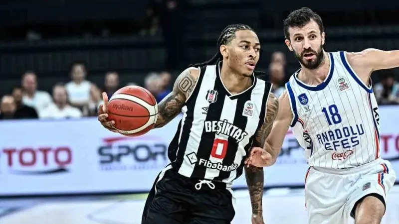 Basketbol Süper Ligi: A. Efes: 94 - Beşiktaş: 87