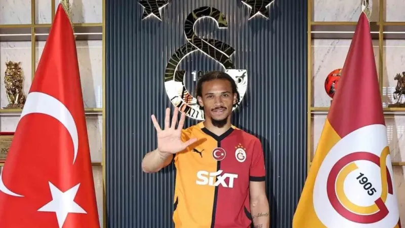 Galatasaray, Sane ile 3 yıllık sözleşme imzaladı