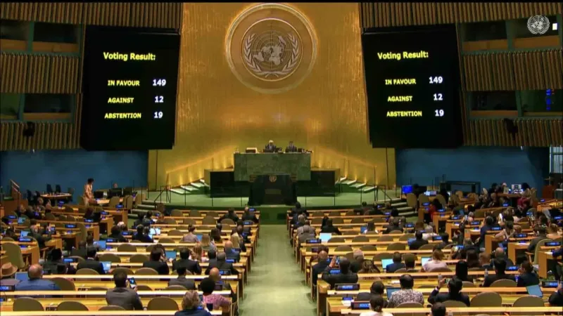 BM Genel Kurulu, Gazze’de derhal ateşkes talep eden karar tasarısını kabul etti BM Genel Kurulu, Gazze’de derhal ateşkes talep eden karar tasarısını kabul etti