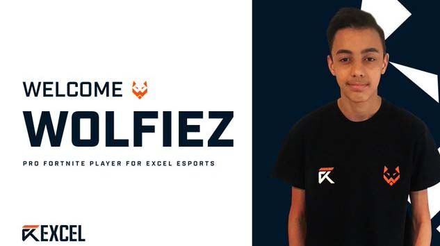 Excel Esports’un ilk fortnite oyuncusu 16 yaşındaki Wolfiez oldu