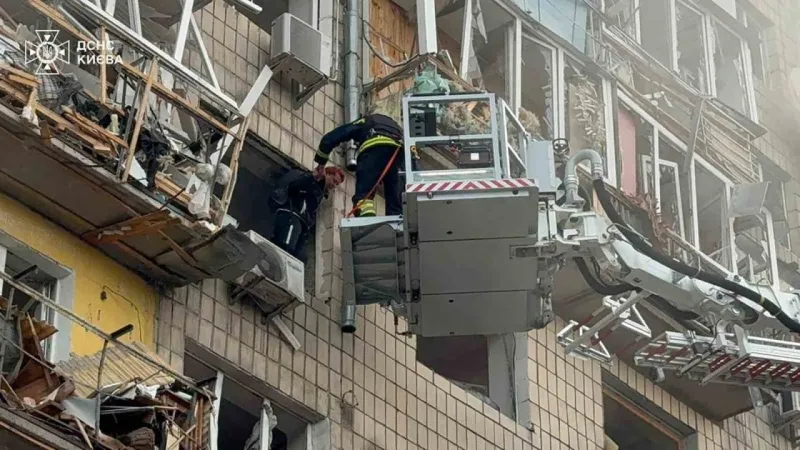 Rus ordusundan Ukrayna’nın başkenti Kiev’e saldırı: 14 ölü, 60 yaralı