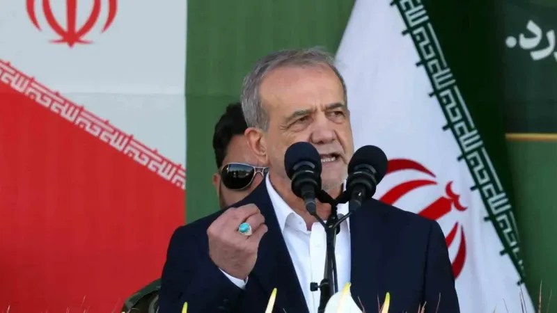 İran Cumhurbaşkanı Pezeşkiyan: "İsrail saldırılarına son vermezse yanıtımız daha sert olacak" İran Cumhurbaşkanı Pezeşkiyan: "İsrail saldırılarına son vermezse yanıtımız daha sert olacak"