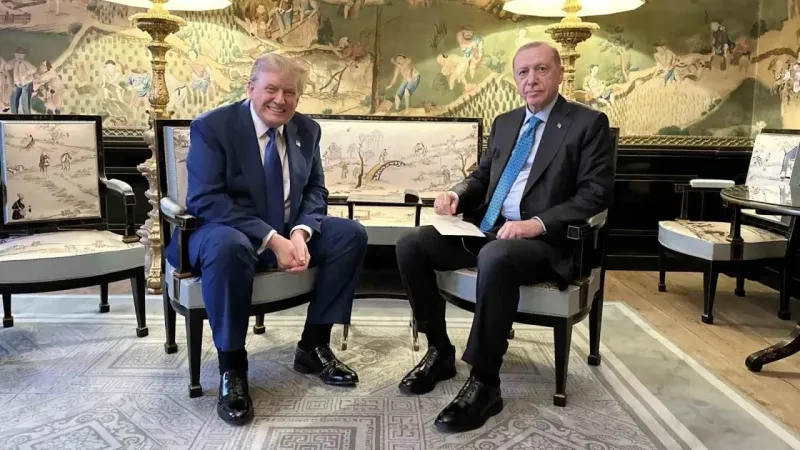 Cumhurbaşkanı Erdoğan, ABD Başkanı Trump ile görüştü Cumhurbaşkanı Erdoğan, ABD Başkanı Trump ile görüştü