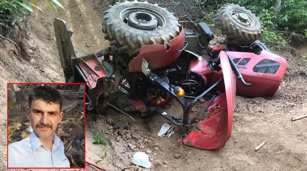 Traktör devrildi, Ramazan Onat hayatını kaybetti