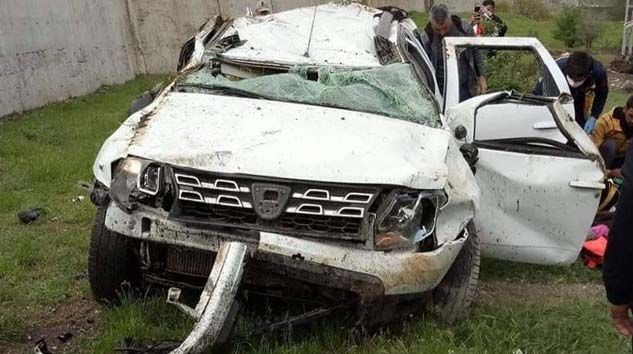Bingöl’de trafik kazası: 1 ölü, 2 yaralı