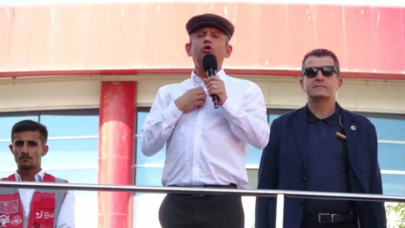 CHP Genel Başkanı Özel: "Abdurrahman Tutdere suçsuzdur, namusumuz kadar kefiliz"