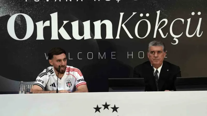 Beşiktaş, Orkun Kökçü ile sözleşme imzaladı