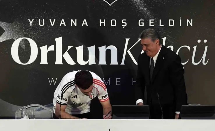 Beşiktaş, Orkun Kökçü ile sözleşme imzaladı