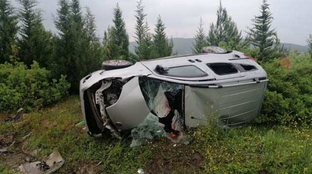 Manisa’da iftar öncesi feci kaza: 1 ölü, 2 yaralı