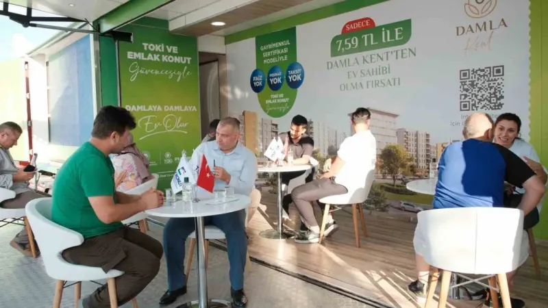 "Gayrimenkul Sertifikası Bilgilendirme Tır ve Çadırları" İstanbul meydanlarında