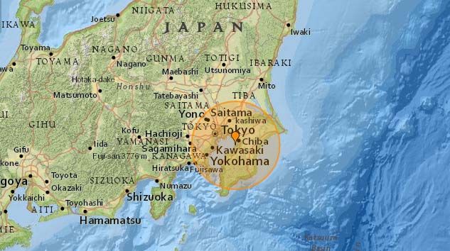 Japonya’da 5.0 büyüklüğünde deprem