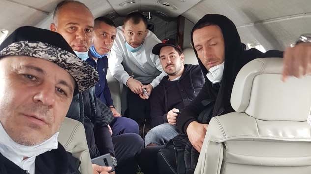 Sumudica ve yardımcıları Gaziantep yolunda