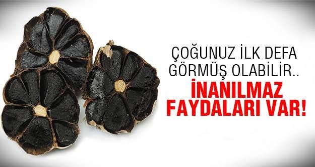 Siyah sarımsağın faydaları
