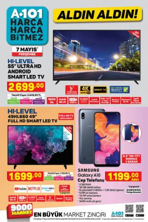 7 Mayıs A101 Aktüel ürünler kataloğu, A101 indirimli ürünler kataloğu