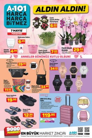 7 Mayıs A101 Aktüel ürünler kataloğu, A101 indirimli ürünler kataloğu