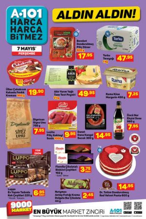 7 Mayıs A101 Aktüel ürünler kataloğu, A101 indirimli ürünler kataloğu