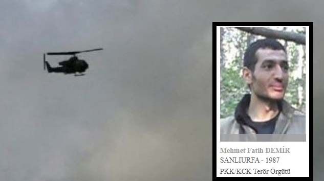 Tunceli’de 500 bin TL ödülle aranan terörist etkisiz hale getirildi