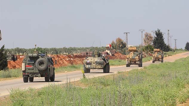 İblib’te 9’uncu Türk-Rus Birleşik Kara Devriyesi icra edildi