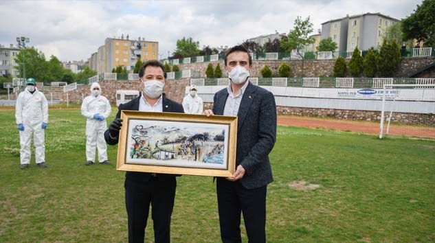 Bursaspor’un temizlikçi şampiyon kadrosu ödüllendirildi