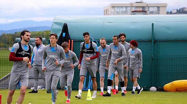 Trabzonspor kuvvet çalıştı