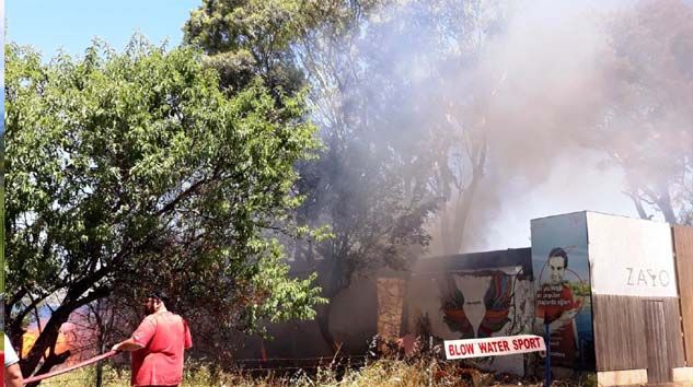 Ünlülerin uğrak mekanı ZAYO Beach küle döndü