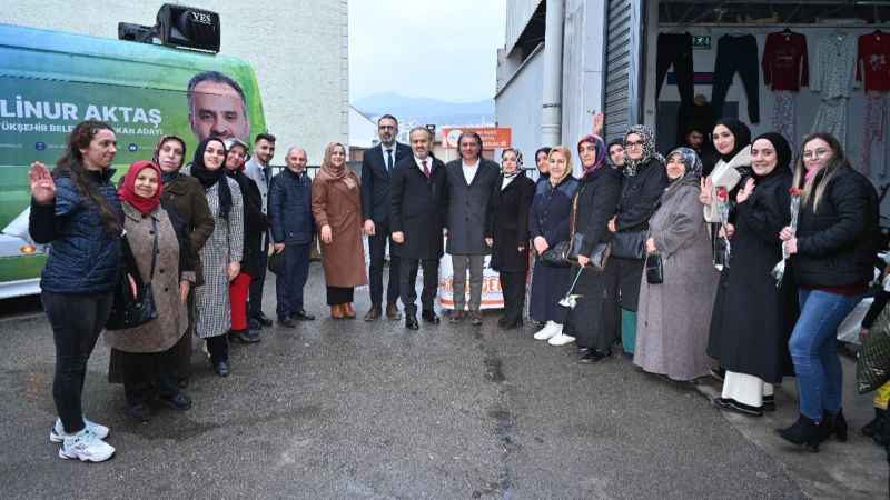 Alinur Aktaş: Bugünü imar ediyor, geleceği inşa ediyoruz