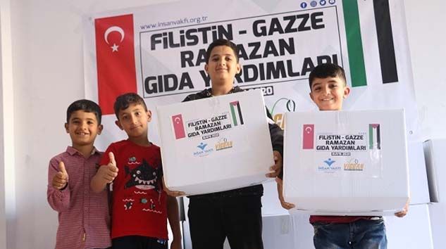 İnsan Vakfı’ndan Gazze’ye ramazan yardımı
