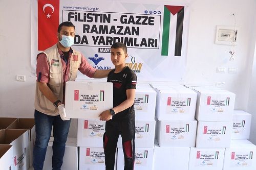 İnsan Vakfı’ndan Gazze’ye ramazan yardımı