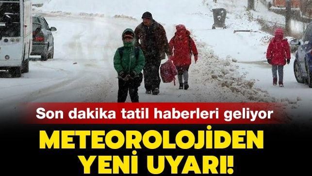 Meteorolojiden uyarı üstüne uyarı! Son dakika tatil haberleri geliyor