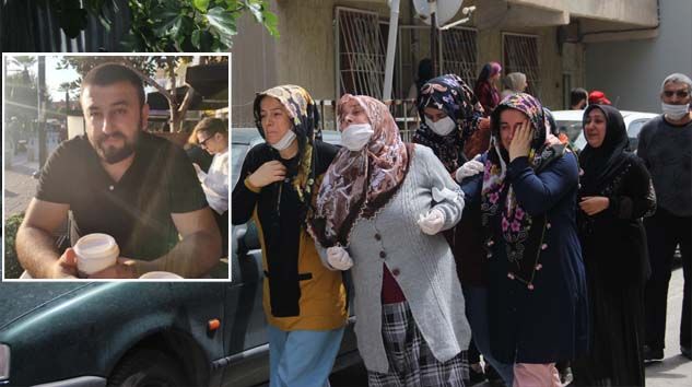 Trafik kazasında ölen motokurye Ercan Dikyol defnedildi