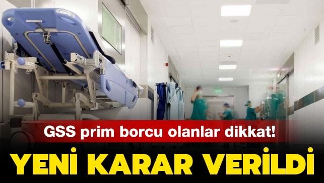 GSS prim borcu olanlar dikkat! Yeni karar Resmi Gazete’de yayımlandı