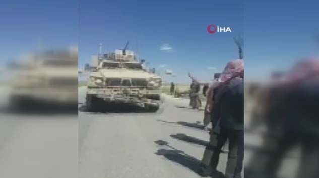 Suriye’de Esad destekçileri ABD askerlerinin yolunu kesti