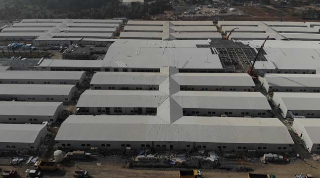 Sancaktepe pandemi hastanesinin yüzde 90’ı tamamlandı