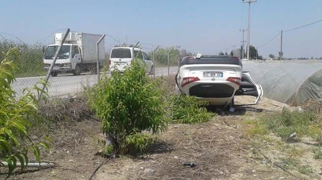 Tarsus’ta trafik kazaları: 1 ölü, 1 yaralı