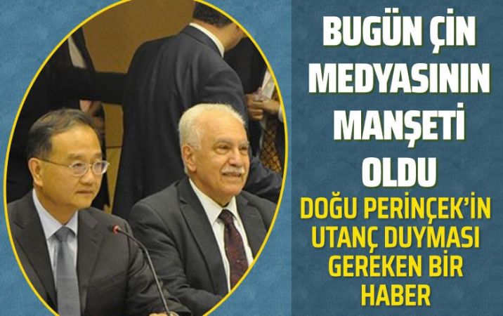 PERİNÇEK ÇİN’İN SOYKIRIMINI SAVUNDU..