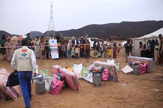 İnsan Vakfı’nın Yemen’e Yardımları Devam Ediyor!