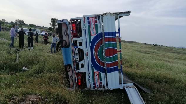 Mardin Midyat’taki kazada bir kişi hayatını kaybetti