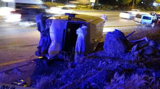 Ankara’da işe gitmek için bekleyen İdris Şenyurt kaza yapan aracın altında kalarak öldü