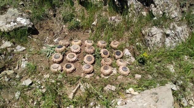 PKK’nın mayınları ele geçirildi