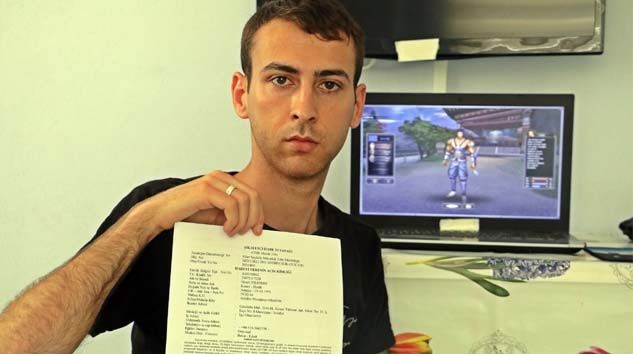 Sanal karakteri çalınan genç polise başvurdu