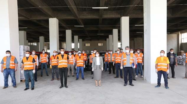 Başkan Fatma Şahin vefa destek grubu çalışanlarıyla bir araya geldi