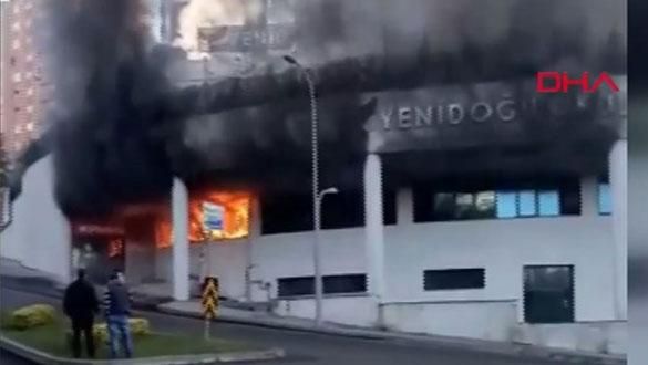 İstanbul’da okulda yangın paniği